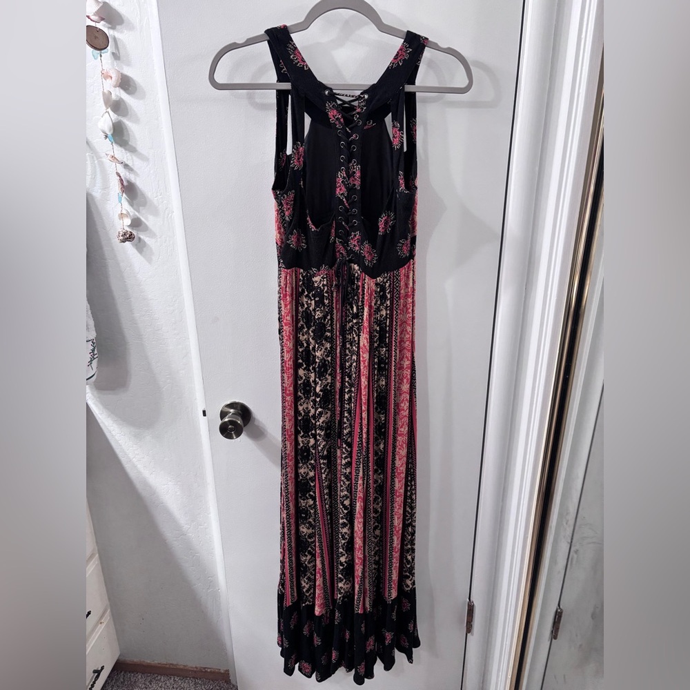 Free People Boho Patterned Maxi Dress - Picture 5 of 11
